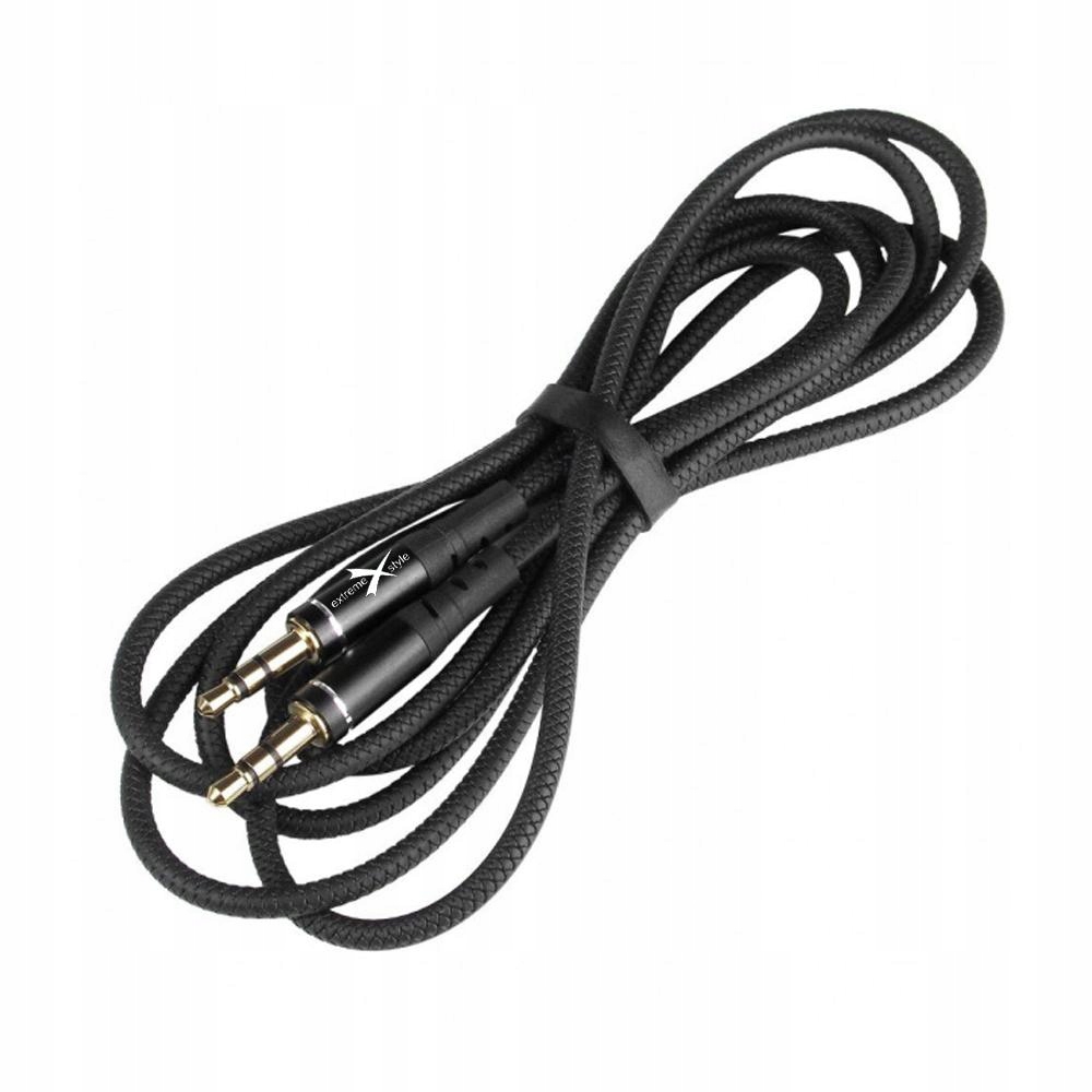 

Uniwersalny kabel Audio AUX-2 x Jack 3.5 mm 1.5m