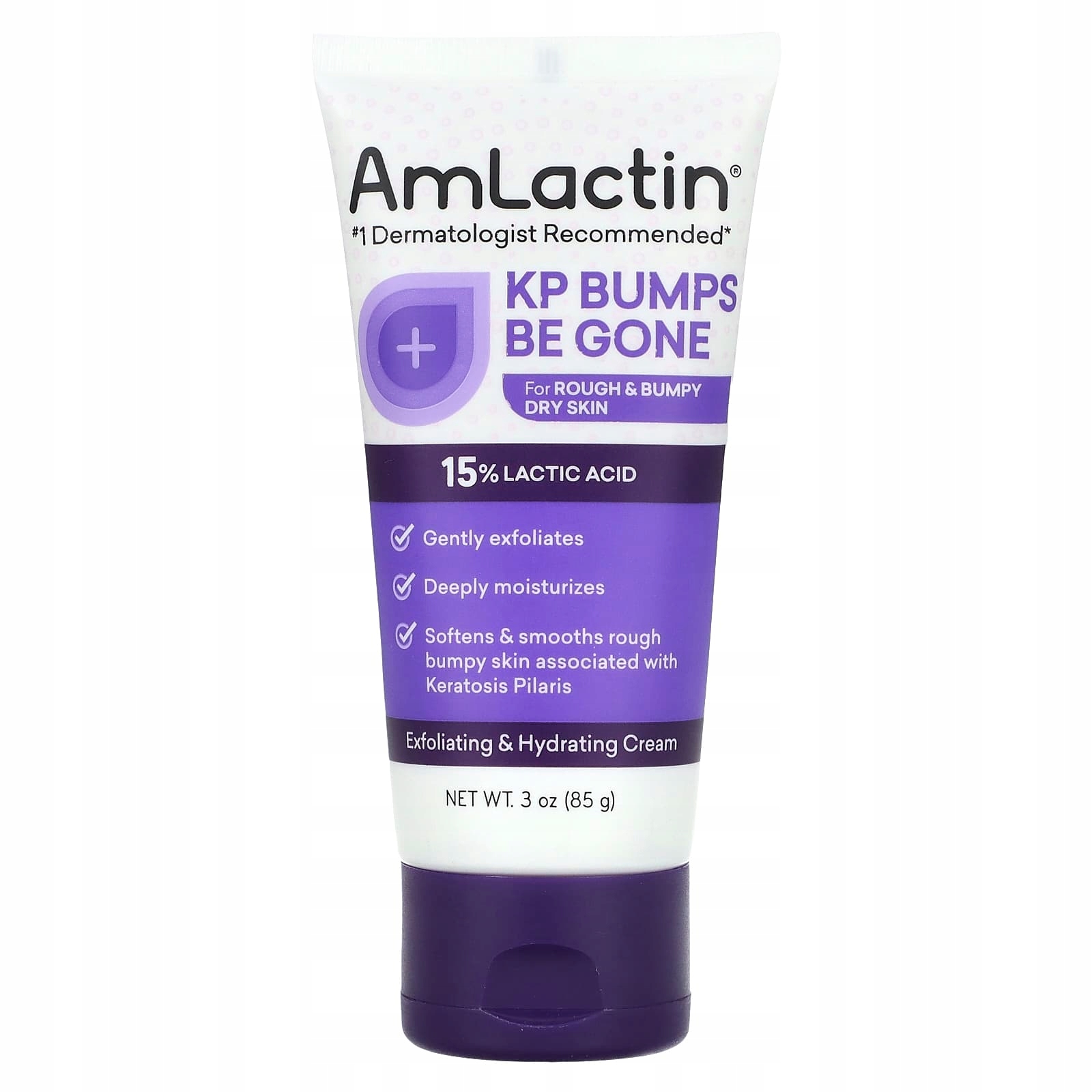 AmLactin Kp Bumps Be Gone Cream 15% Aha Krem Wygładzający Skórę 85 g