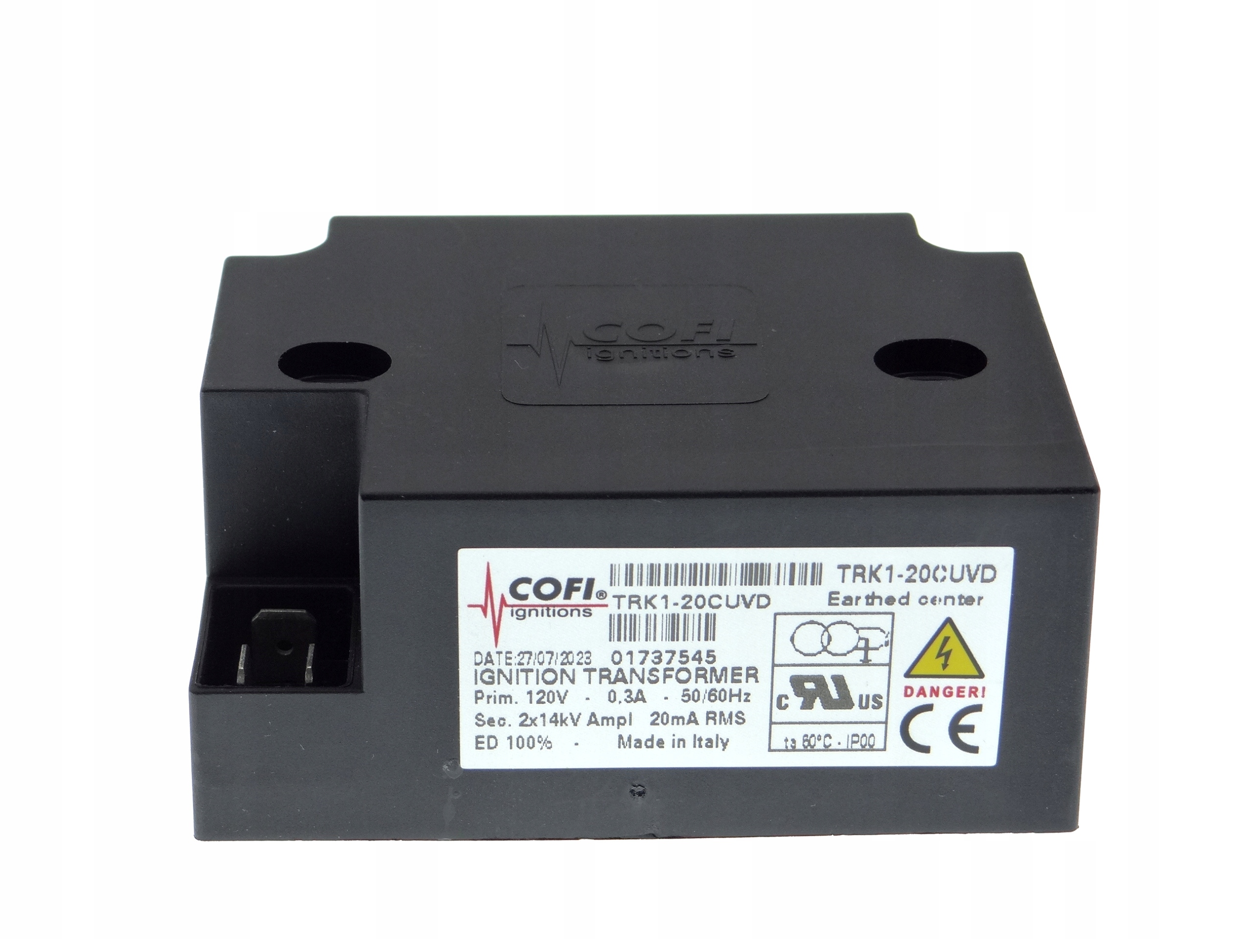 Zapaľovací transformátor Cofi TRK1-20 Cuvd 120V