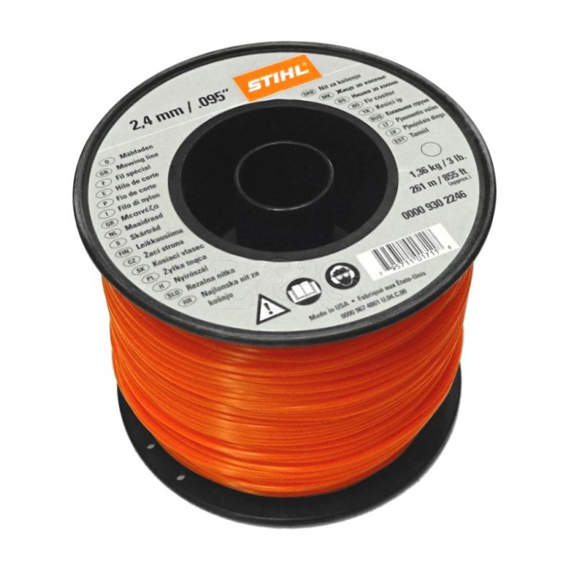 

Żyłka tnąca okrągła 2,4mm x 253 m Stihl