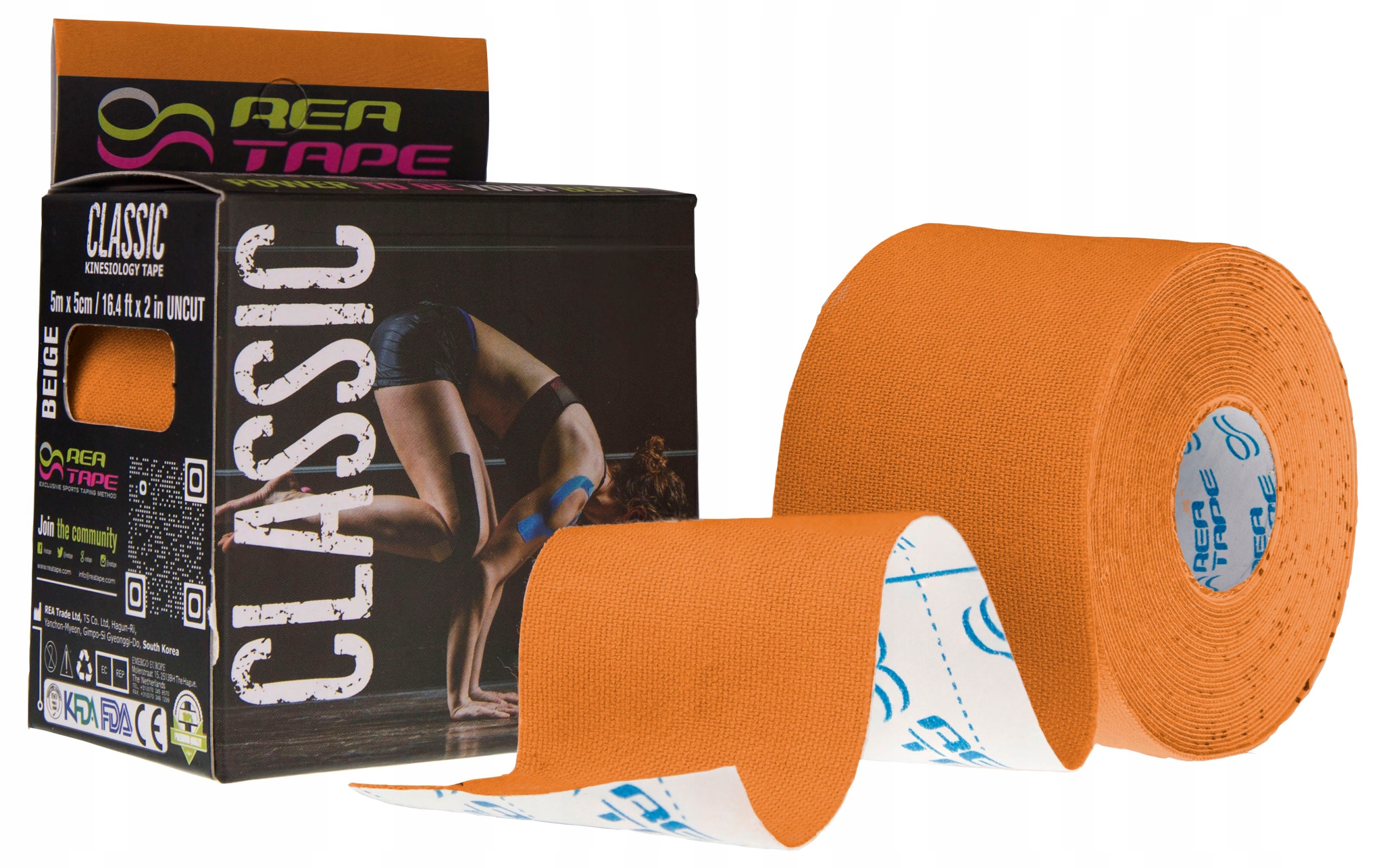 

Rea Tape kinesiology Plastry Tejpy Taśma sport
