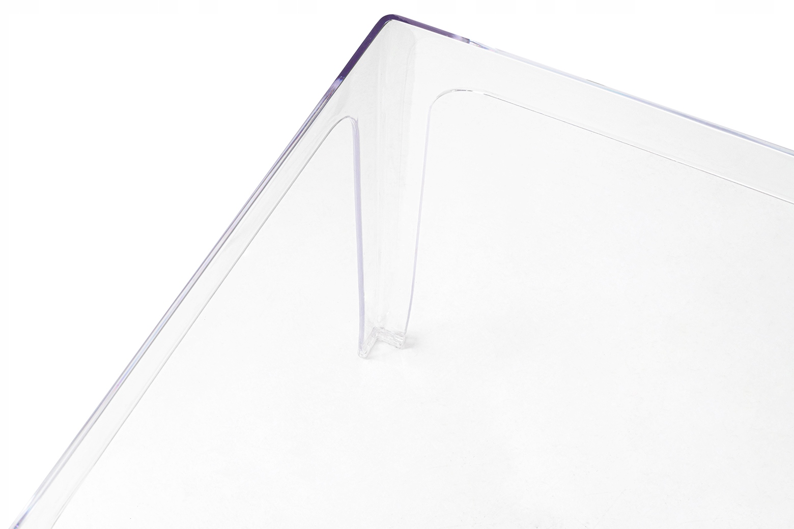 Stolik GHOST transparentny - poliwęglan Głębokość mebla 42 cm