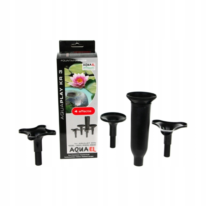 

Aquael Aquaplay KR-3 zestaw Dysz fontannowych 4szt