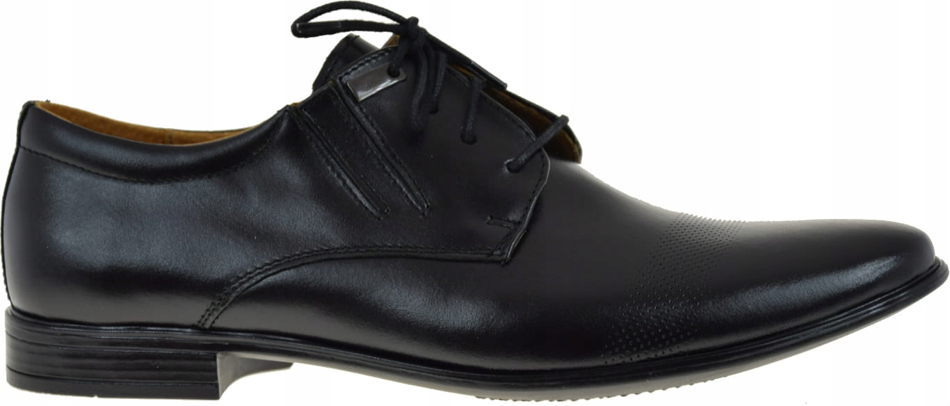 Elegantní Kožené Módní Pánské Polobotky 481 VEL.45