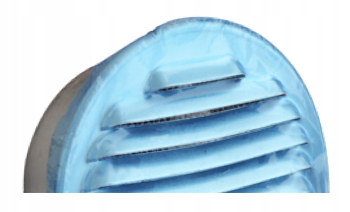 CZERPNIA WYRZUTNIA KRATKA OKRĄGŁA Z SIATKĄ ELB 250 ALUMINIUM SZCZOTKOWANE Średnica otworu (mm) 250