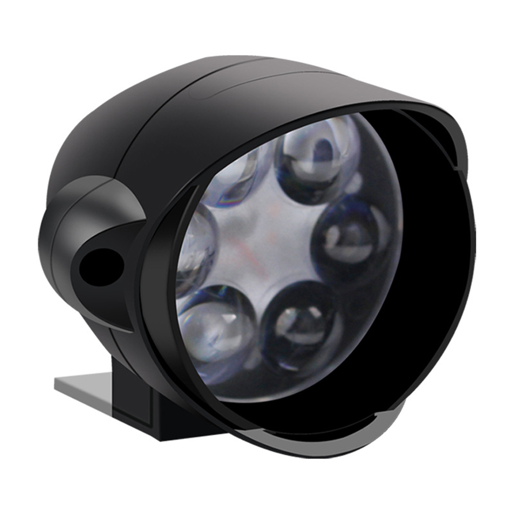 REFLEKTOR LAMPA LED MOTOCYKL HOMOLOGACJA CZARNY