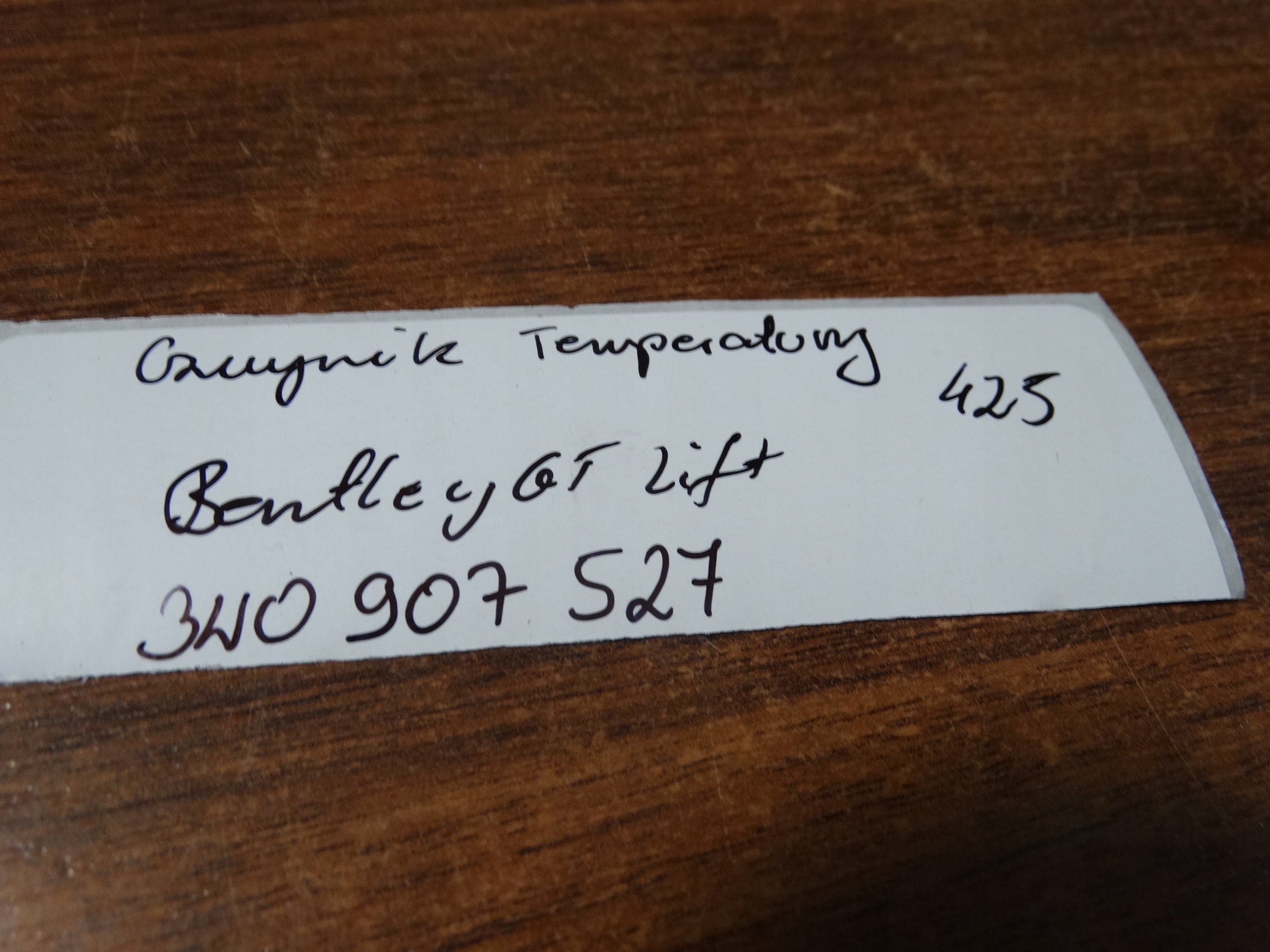 IDEAL sensor TEMPERATURY BENTLEY GT LIFT 1