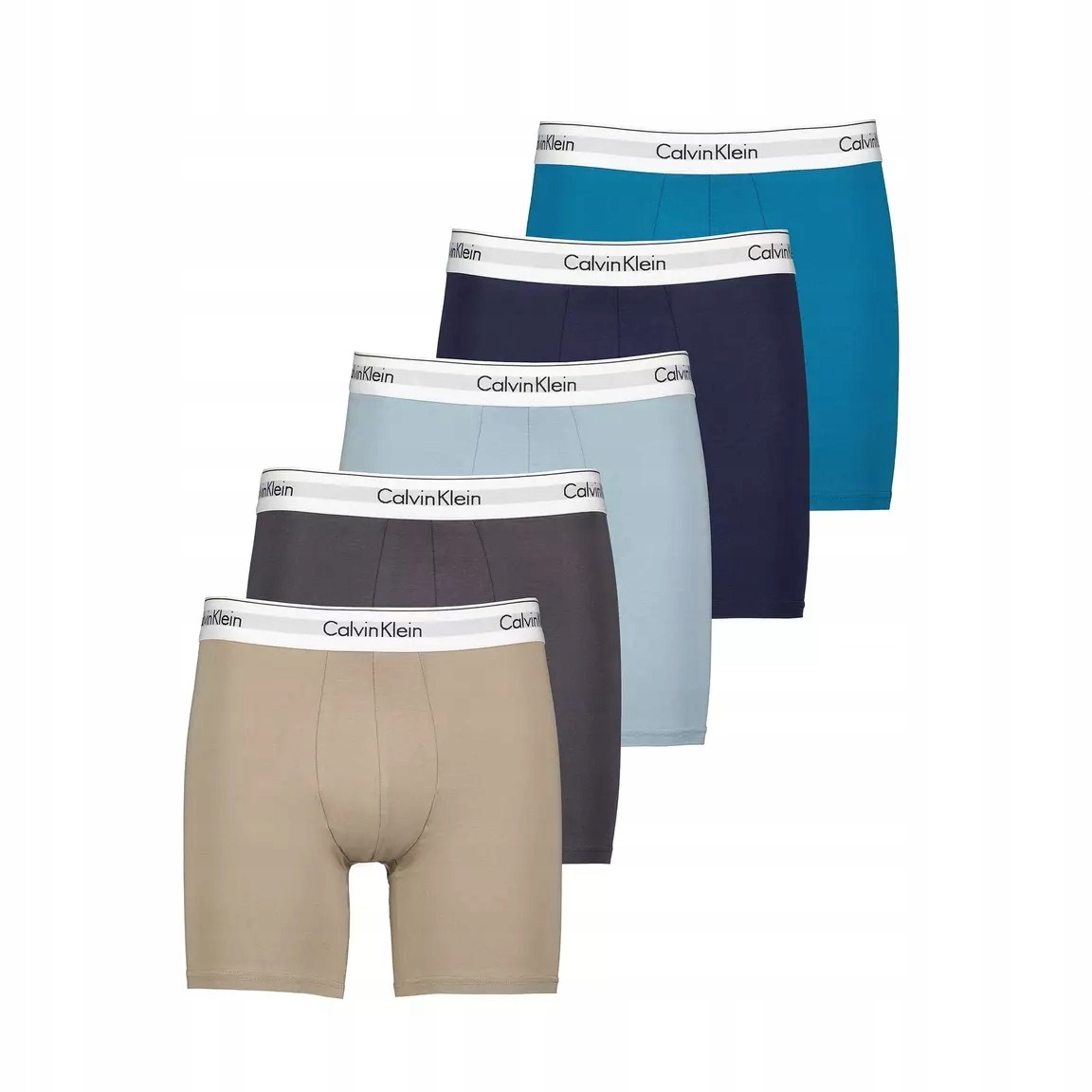Calvin Klein Pánské Boxerky 5 Pack Originál 000NB3911A Mvq Dárek R S