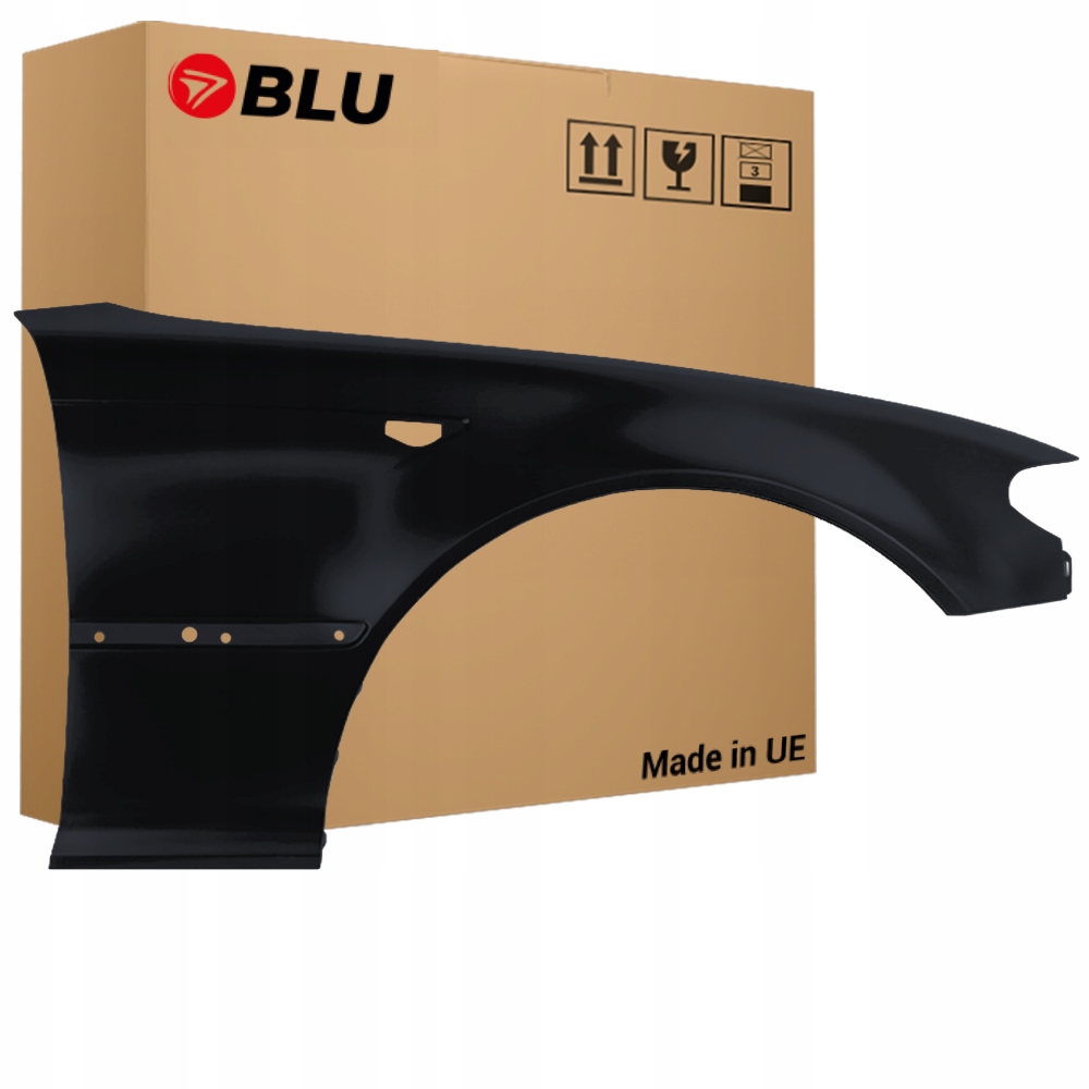 Blu Blatník Bmw 3 E46 416 pravý 03-06 přední Coupe Cabrio CarbonBlack