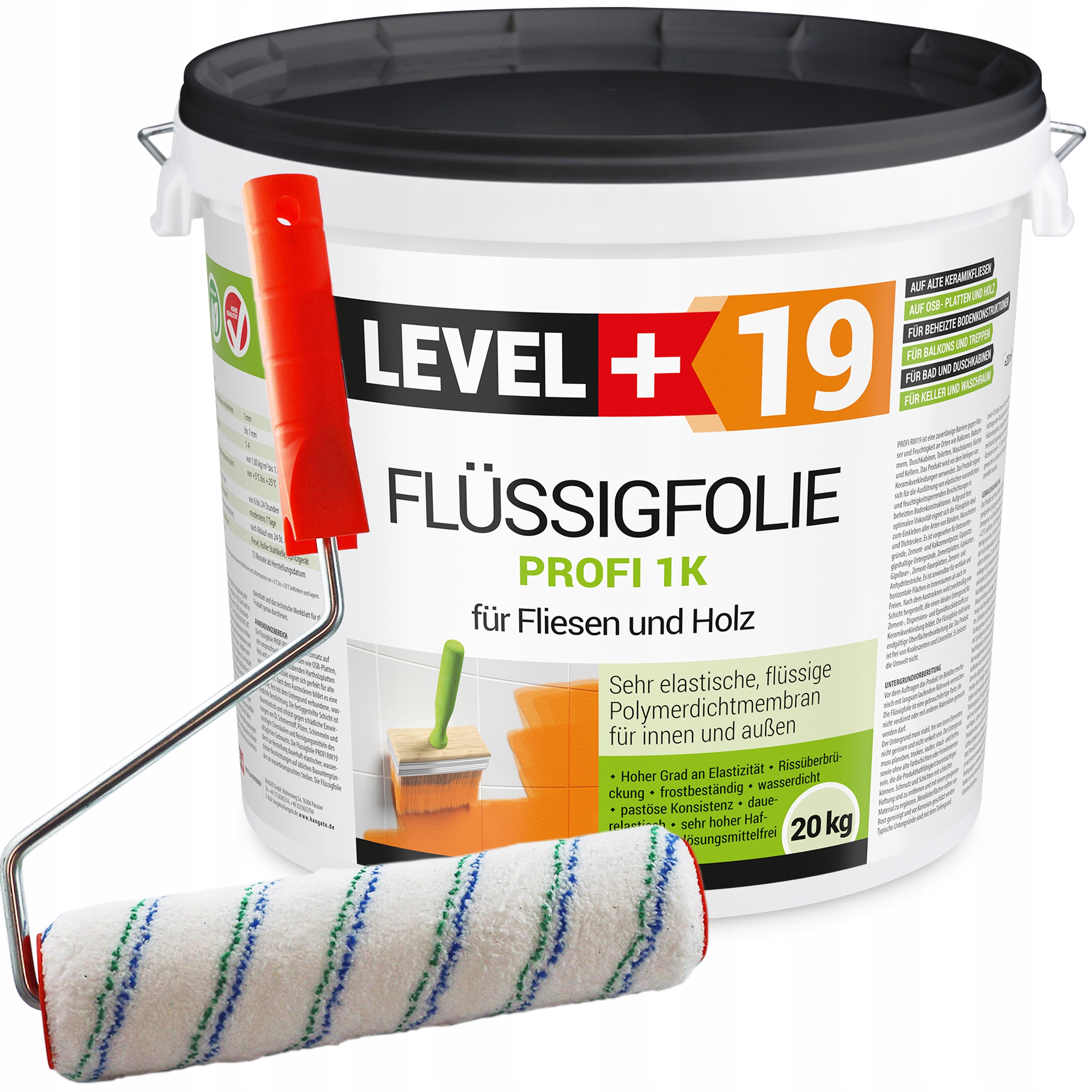 Fólie na dřevo, dlaždice 20 kg malířský váleček L+19