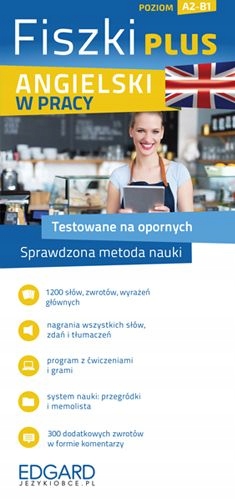 Fiszki PLUS. Angielski. W pracy. EDGARD