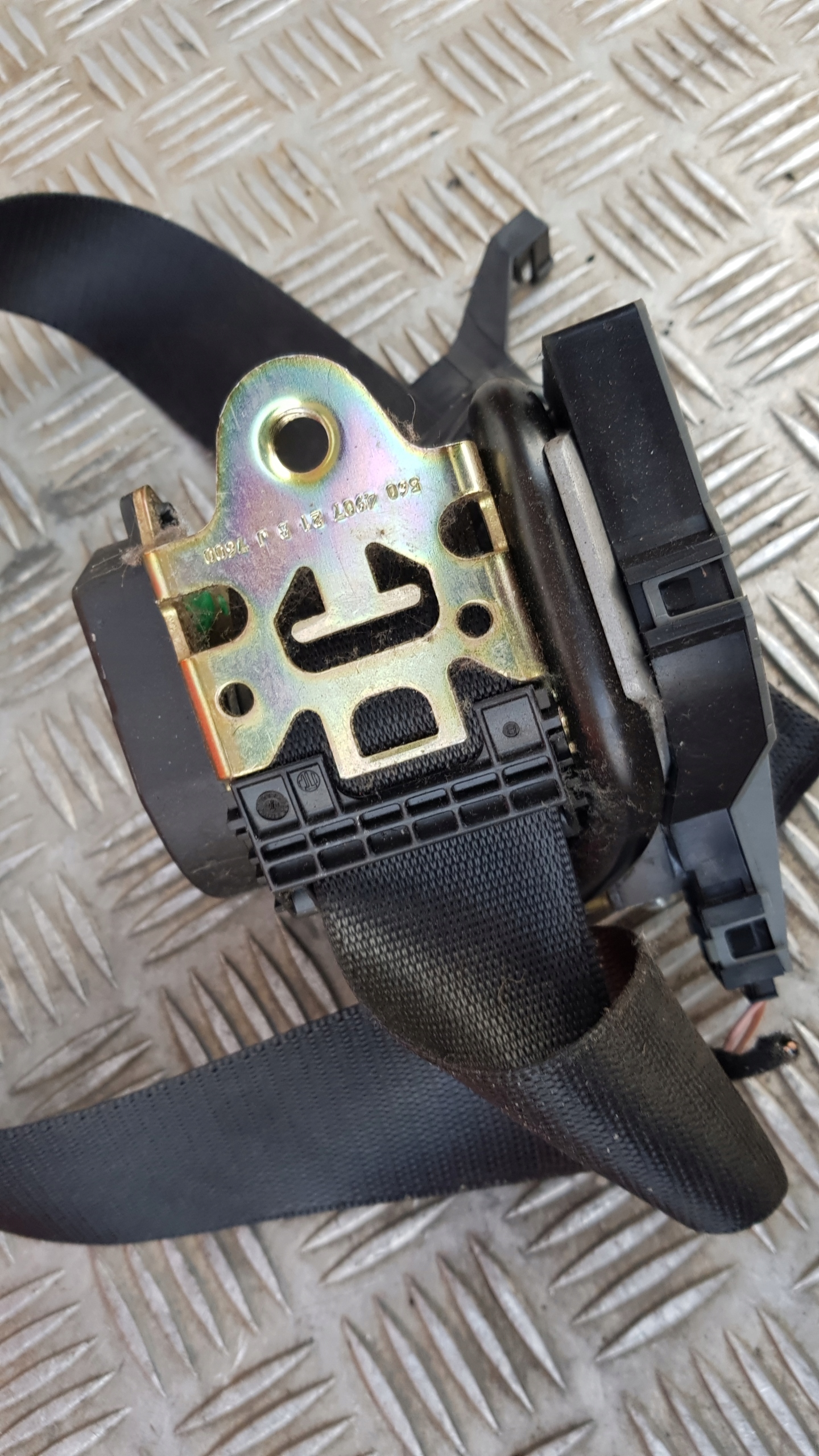 MERCEDES CLK W208 tension belt safety left front