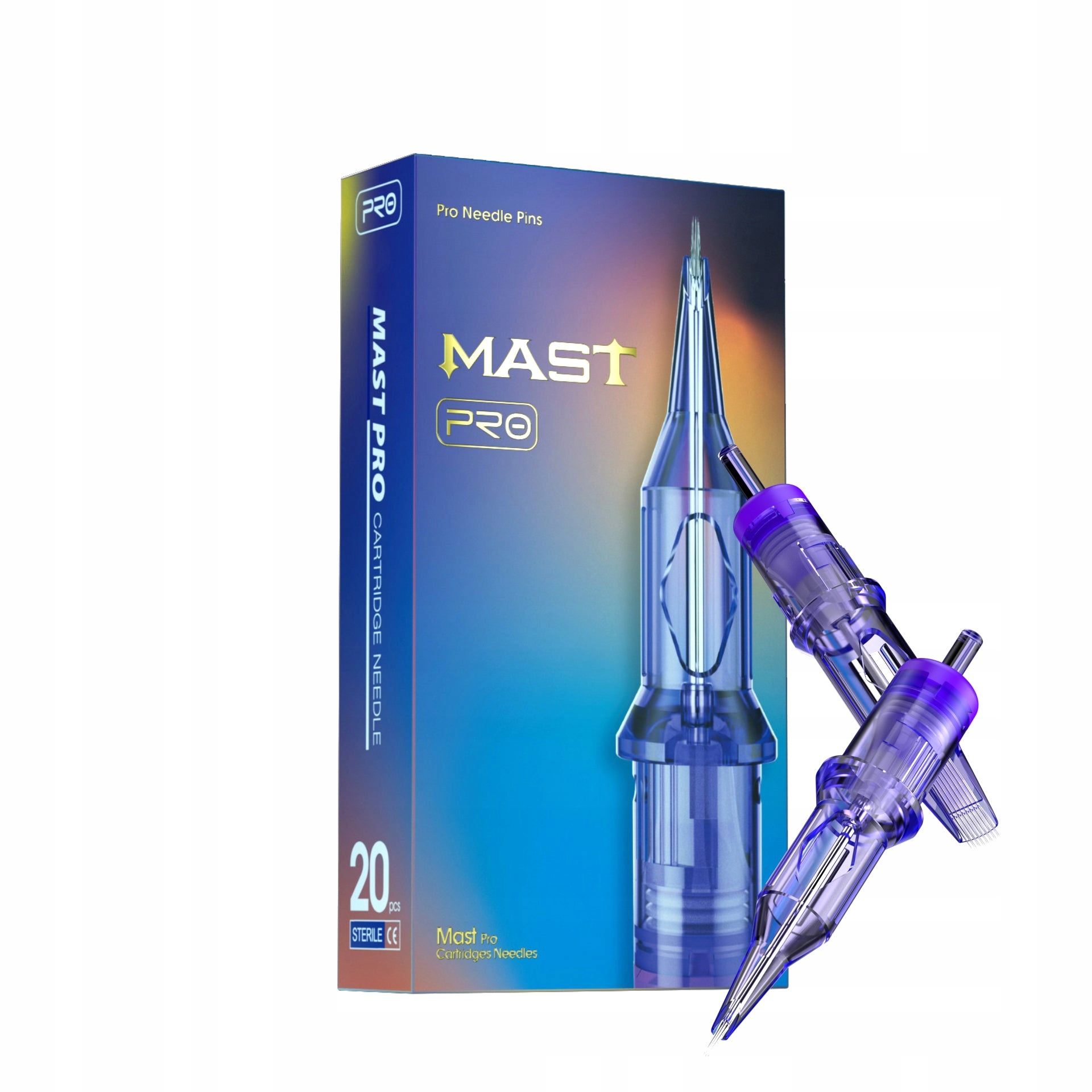 Kartridžová jehla na permanentní make-up Mast Pro 1015RL (20 ks)