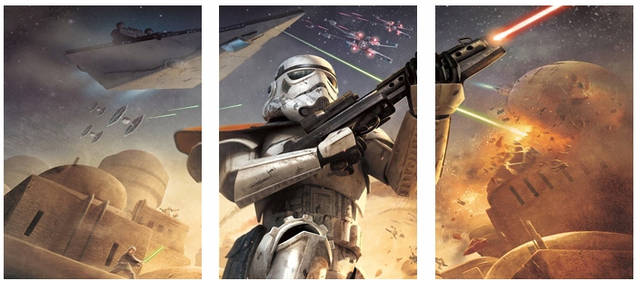 

3x Obraz Na Ścianę Star Wars 20x30