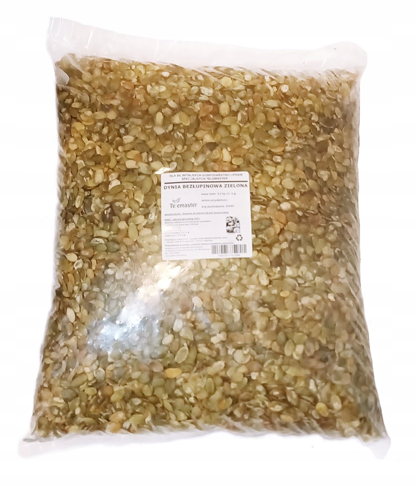 zelená loupaná dýně 5 kg