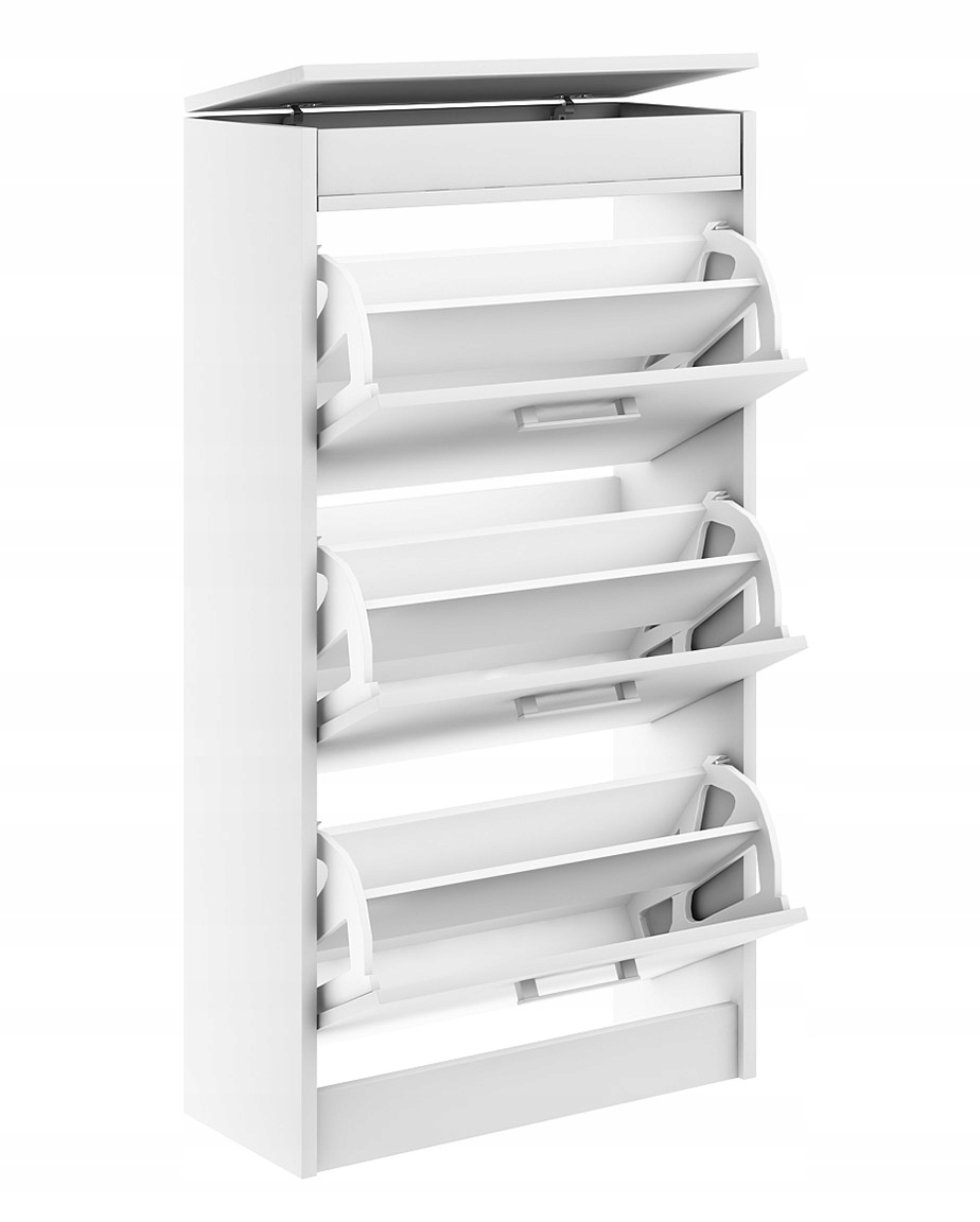 SZAFKA NA BUTY ALASKA 13 BIAŁA UCHYLNA PRZEDPOKÓJ Marka AgatMebleGrzybek