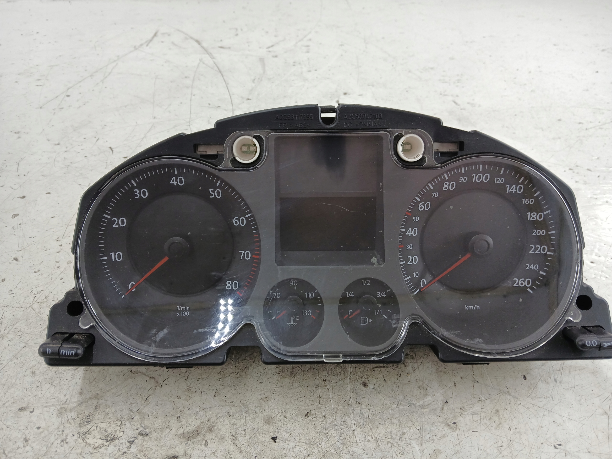 VW PASSAT B6 2.0 FSI dials dials