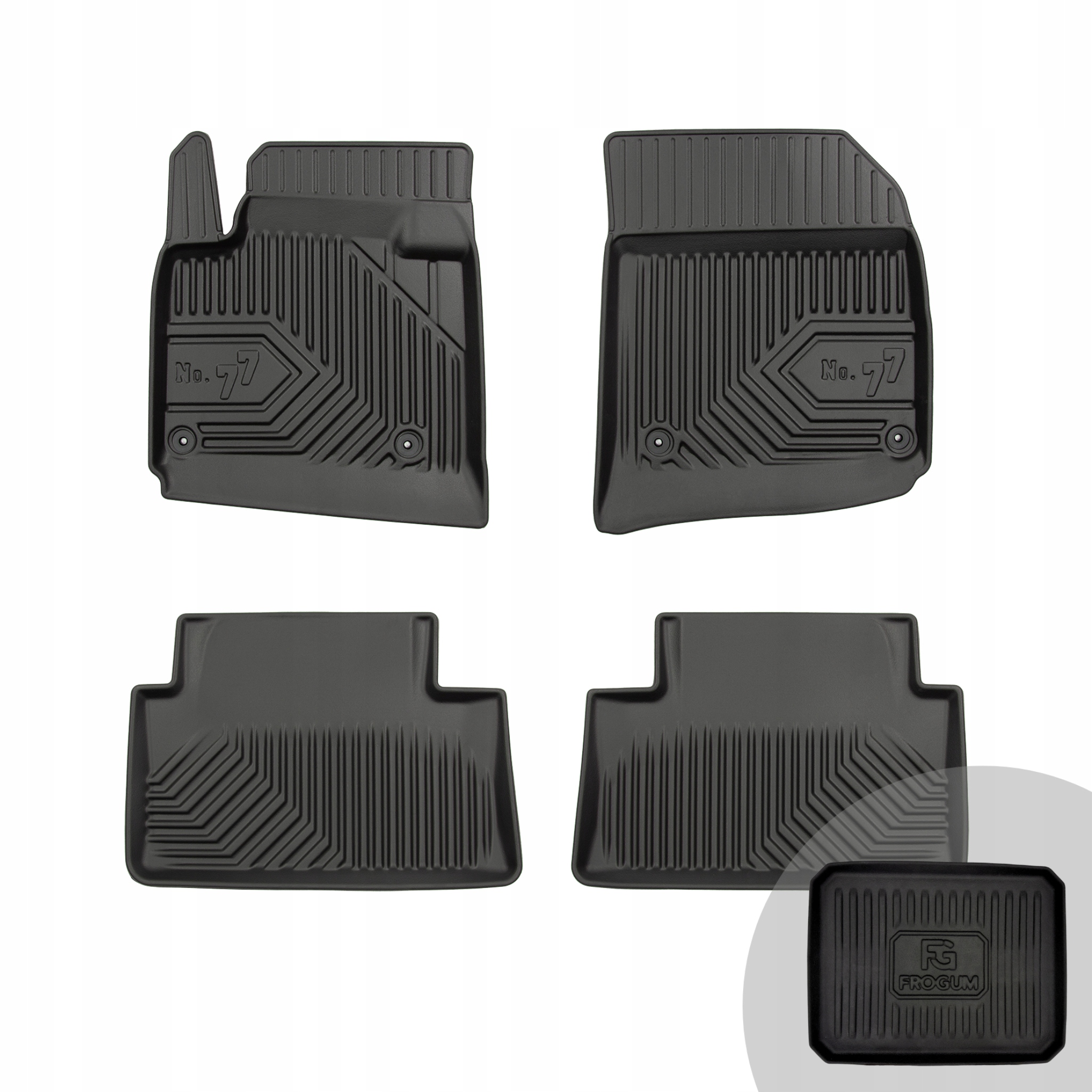 Frogum Koberce do auta pro Citroën C5 II 2008-2017
