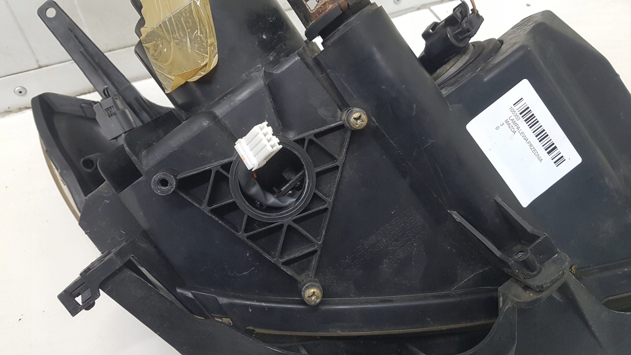 light left front MAZDA 3 XENON