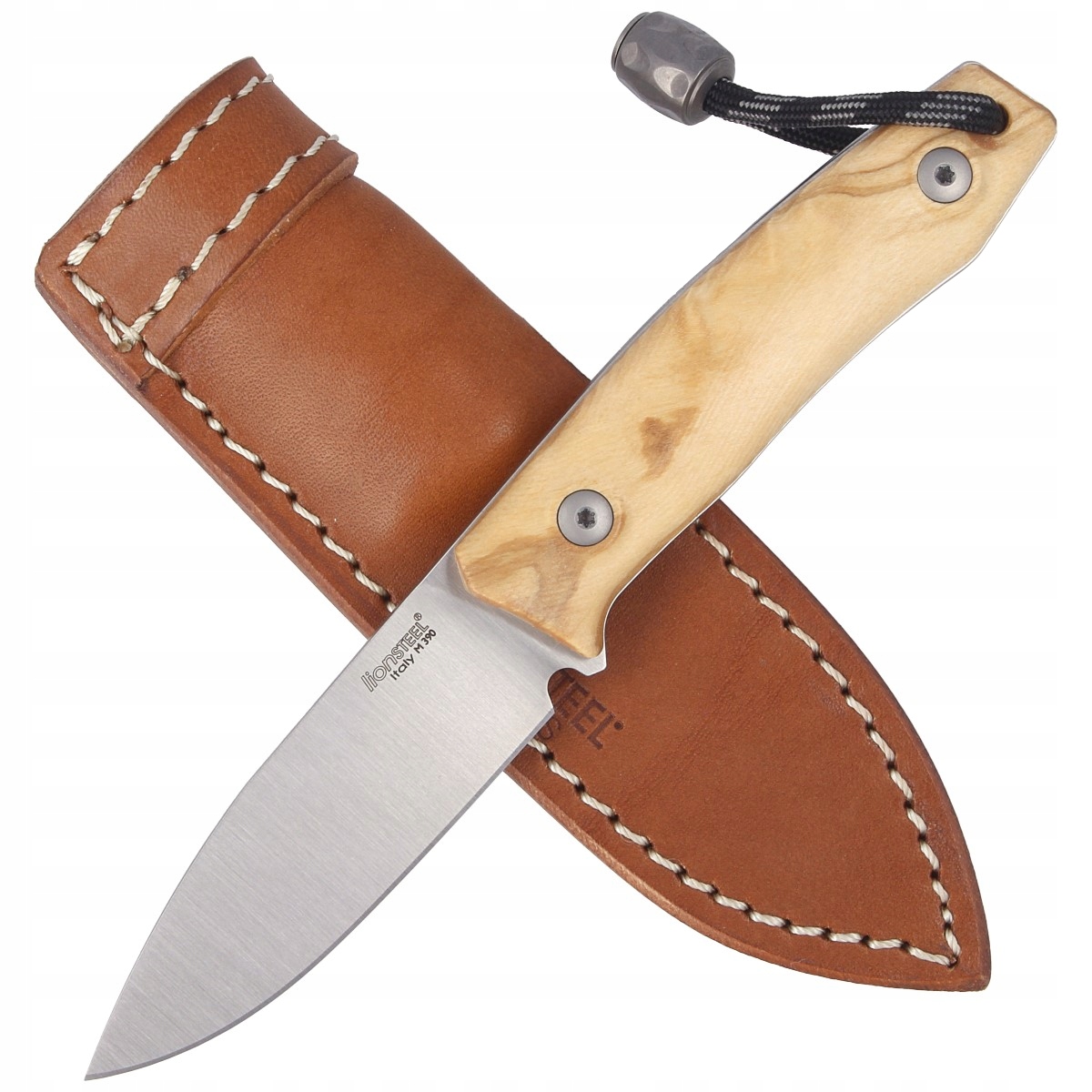 Nůž LionSteel Bushcraft Olive Wood (M1 Ul)