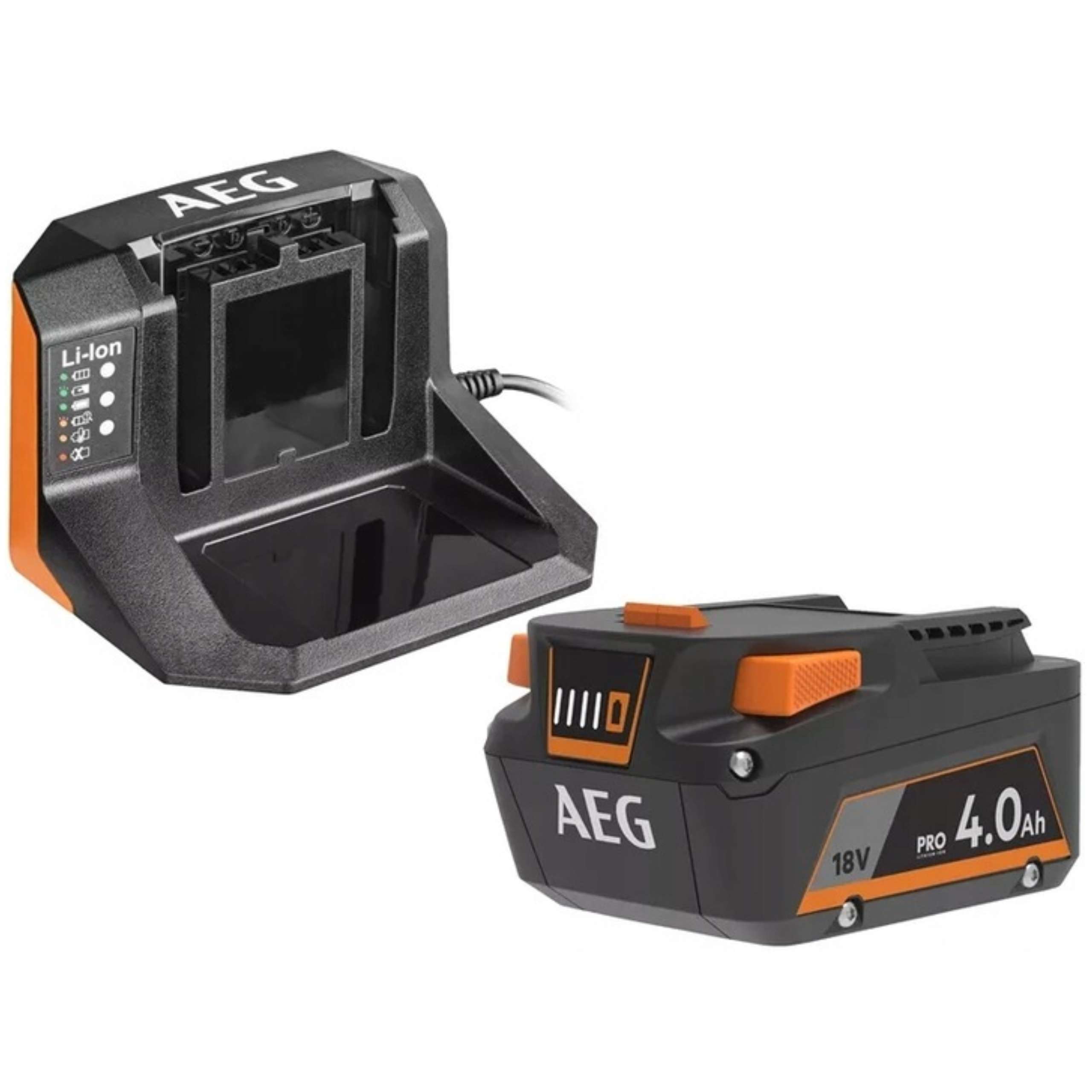 Aeg Set L1840S Akumulátor L1840S Nabíječka BL18S Startovací Sada 18V