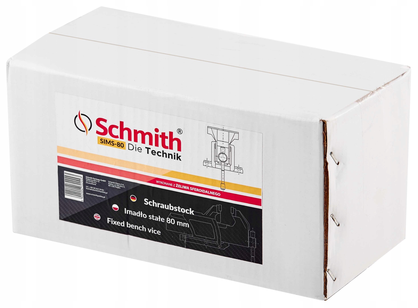 SCHMITH SIMS-80 Imadło stałe 80 mm Kod producenta SIMS-80
