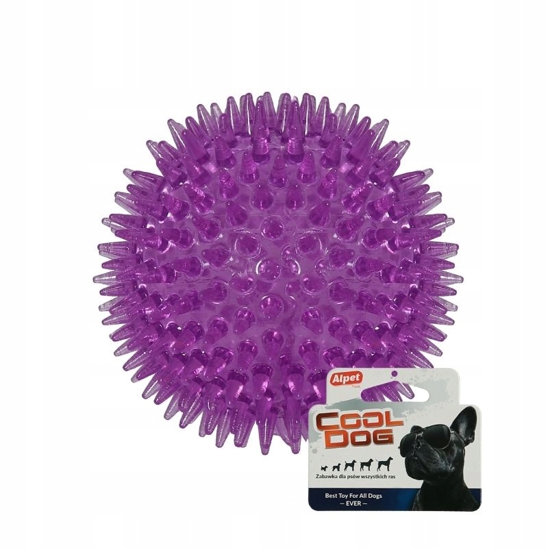 

Alpet Piłka dla psa dental piszcząca fioletowa