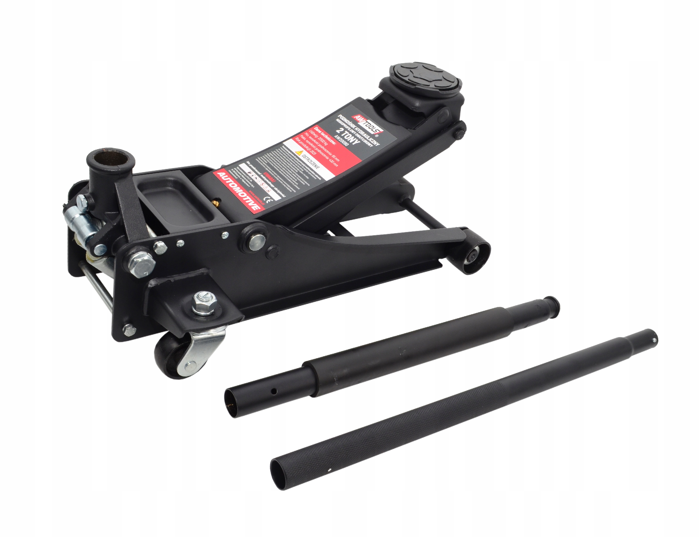 Awtools Dźwignik "żaba" Niskoprofilowa 2T 85-430mm Podwójny Tłok