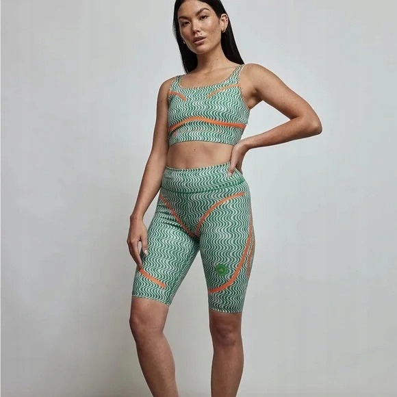 Adidas Kraťasy Stella McCartney Legíny TruePurpose s potiskem HI5365 2XL