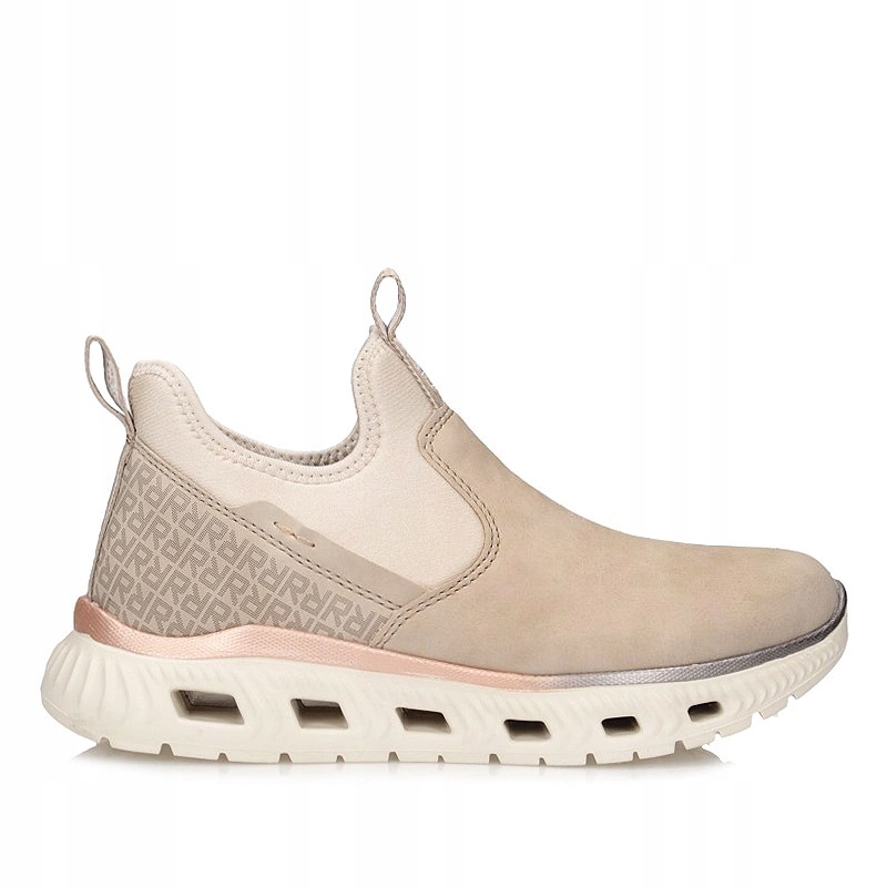 Ležérní nazouvací dámské kotníkové boty Rieker M6053-62