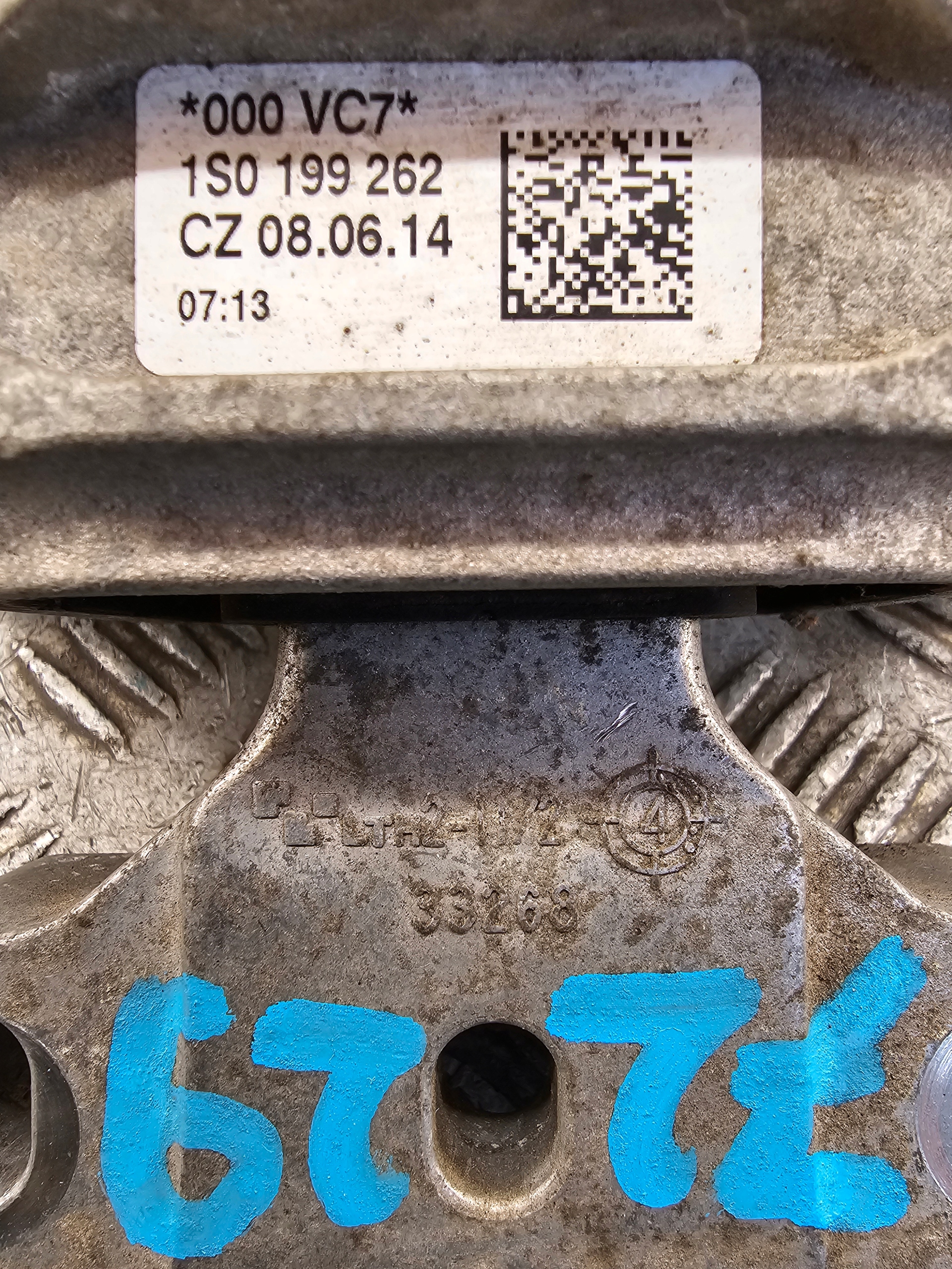 VW UP 1.0 MPI engine mount 1S0199262