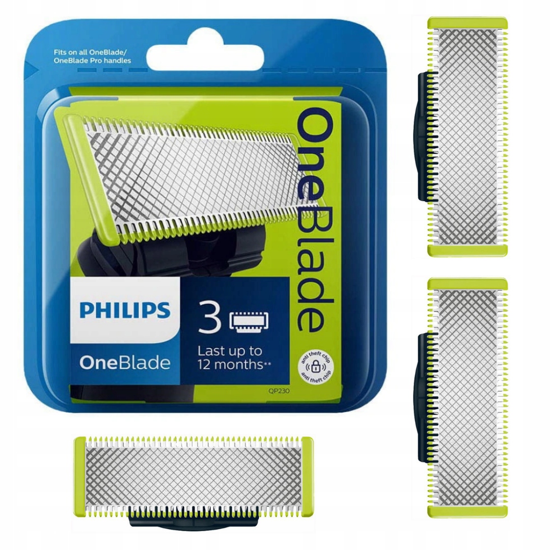 

Ostrza Do Golarki Philips Oneblade QP230 3 Szt