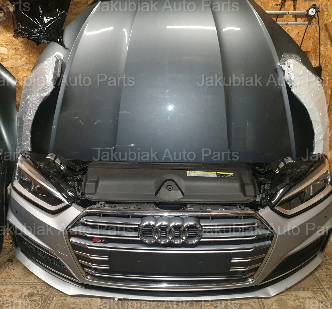 AUDI S5 8W6 MASKA ZDERZAK FULL LED PAS KOMPLETNY PRZÓD