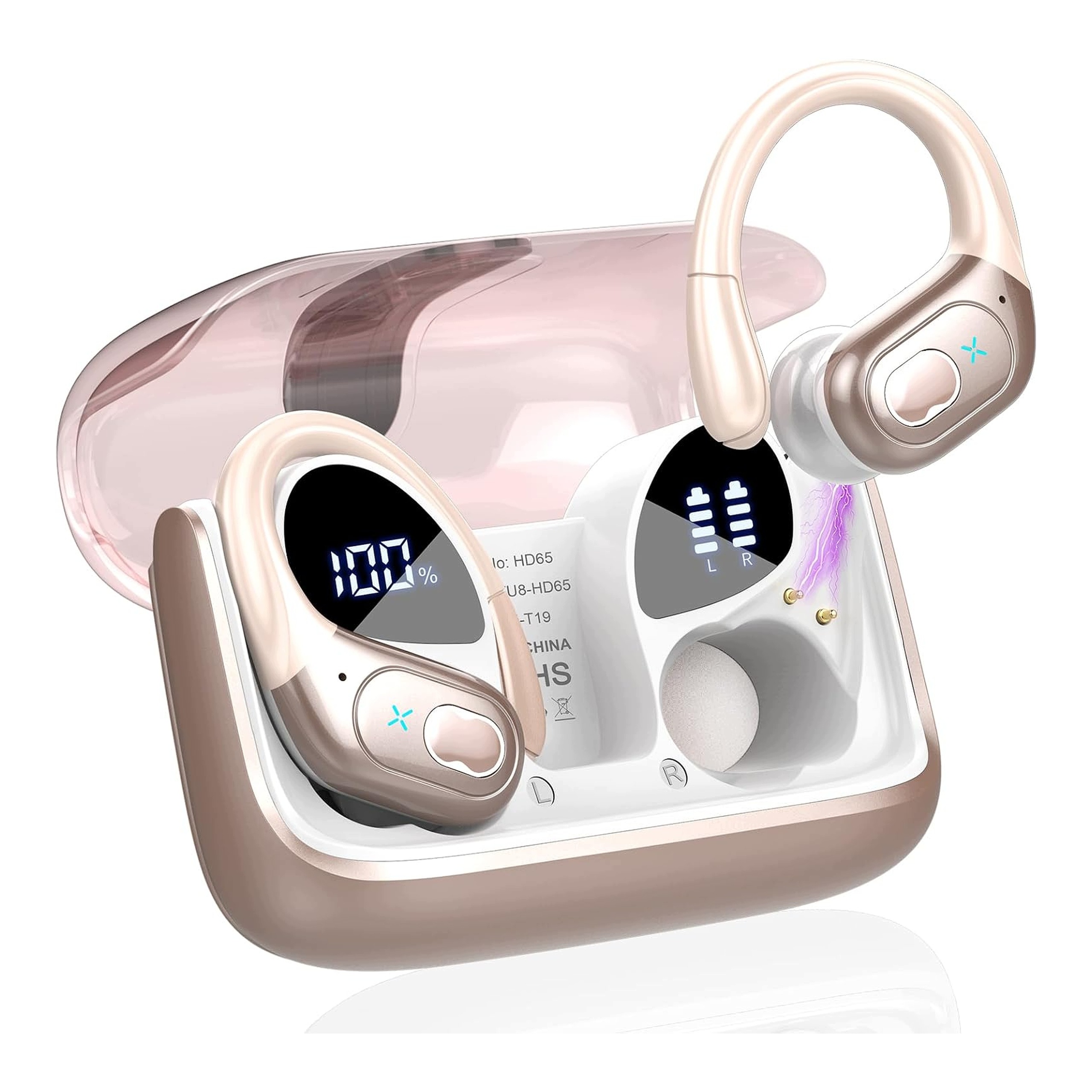 Słuchawki Bluetooth 5.4 Z Tłumaczem Ai Obsługa 164 Języków Symultanicznie