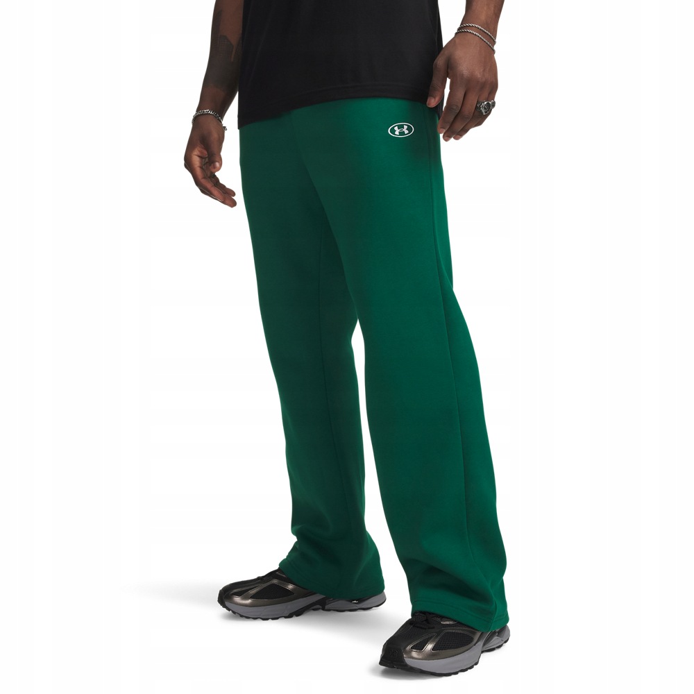 Pánské Kalhoty Rival Fleece Bavlněné Teplé Zelené XL Under Armour AW26