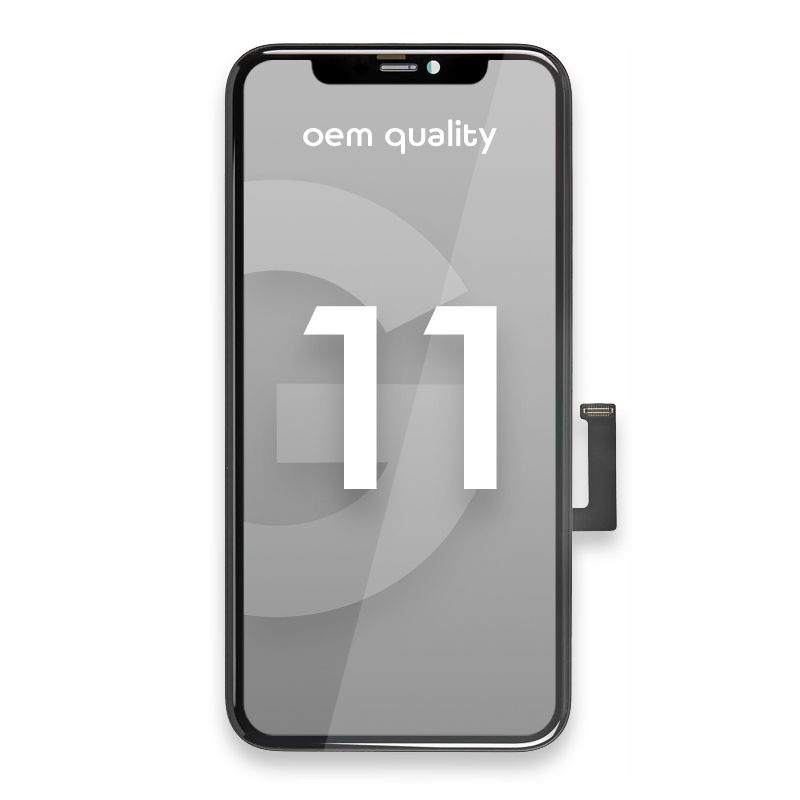 Apple iPhone 11 LCD displej + Touchscreen - OEM Quality (LG) - Black