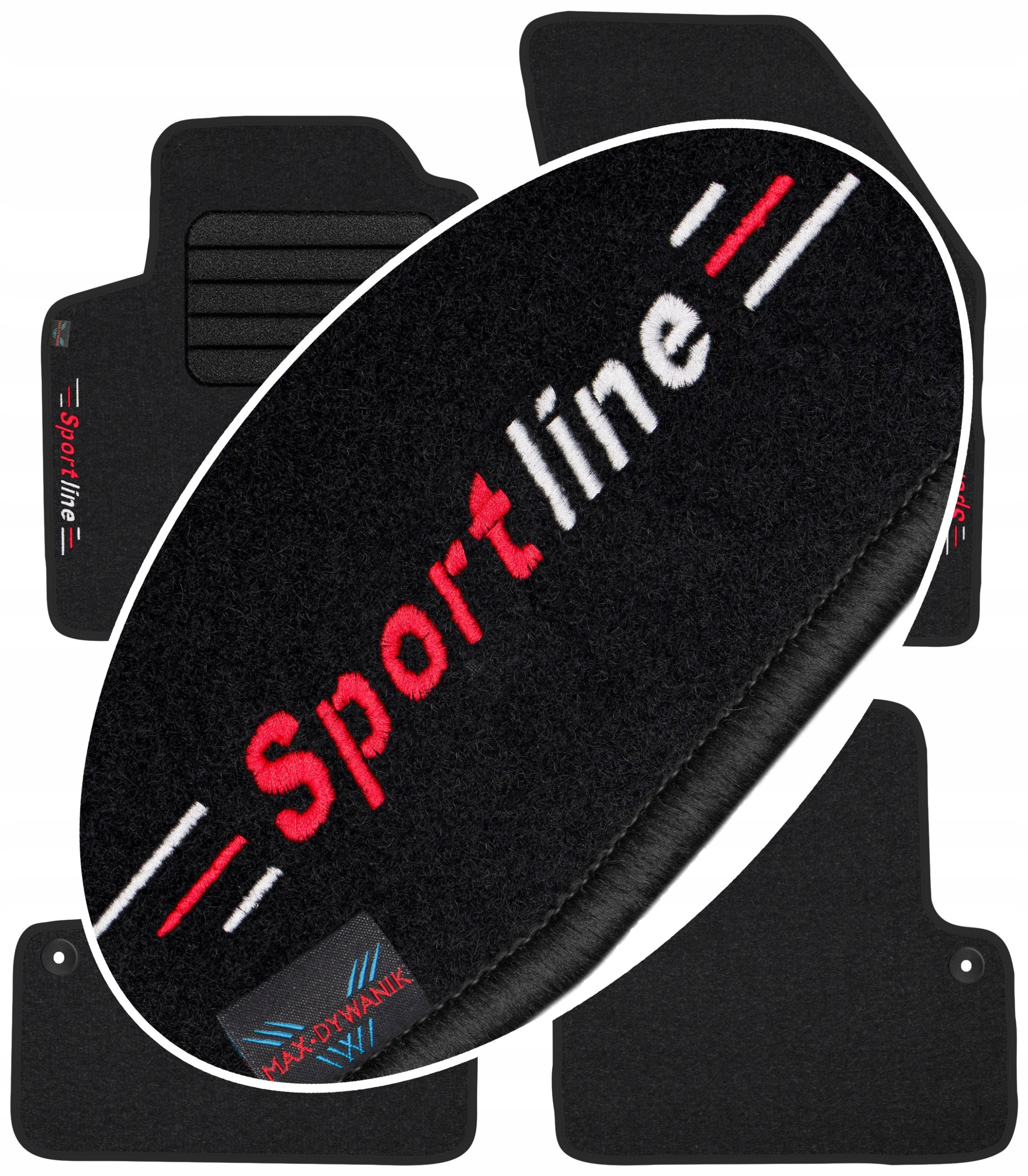 Volvo XC90 I 5 míst 2003-2014 Autokoberce Koberce do auta