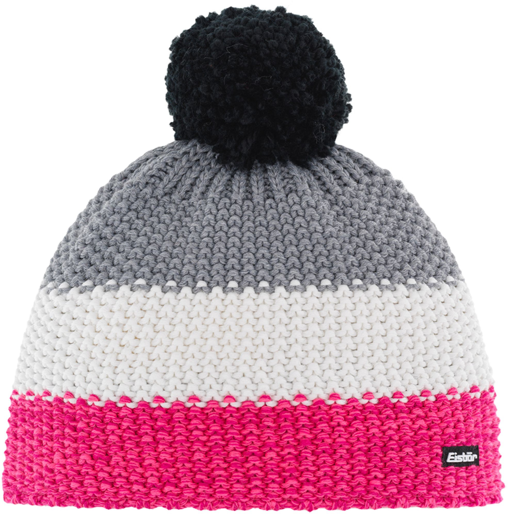 Dziecięca Czapka Zimowa Sportowa Eisbar Star Pompon Mü Kids -wełna Merino