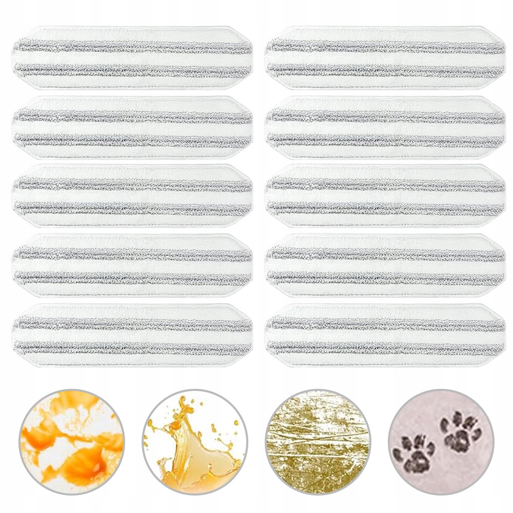 Pratelné utěrky na mop O-Cedar H2Pro o rozměrech 40,5 cm