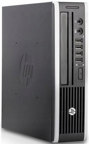 ULTRA MAŁY TANI KOMPUTER HP Elite 8300 USDT i5 QUAD 8GB 256GB SSD DVD Win7 Marka HP