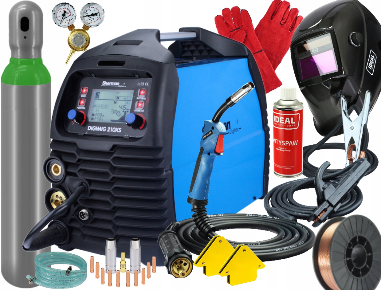SPAWARKA MIGOMAT DIGIMIG 210XS SYNERGIA SHERMAN
