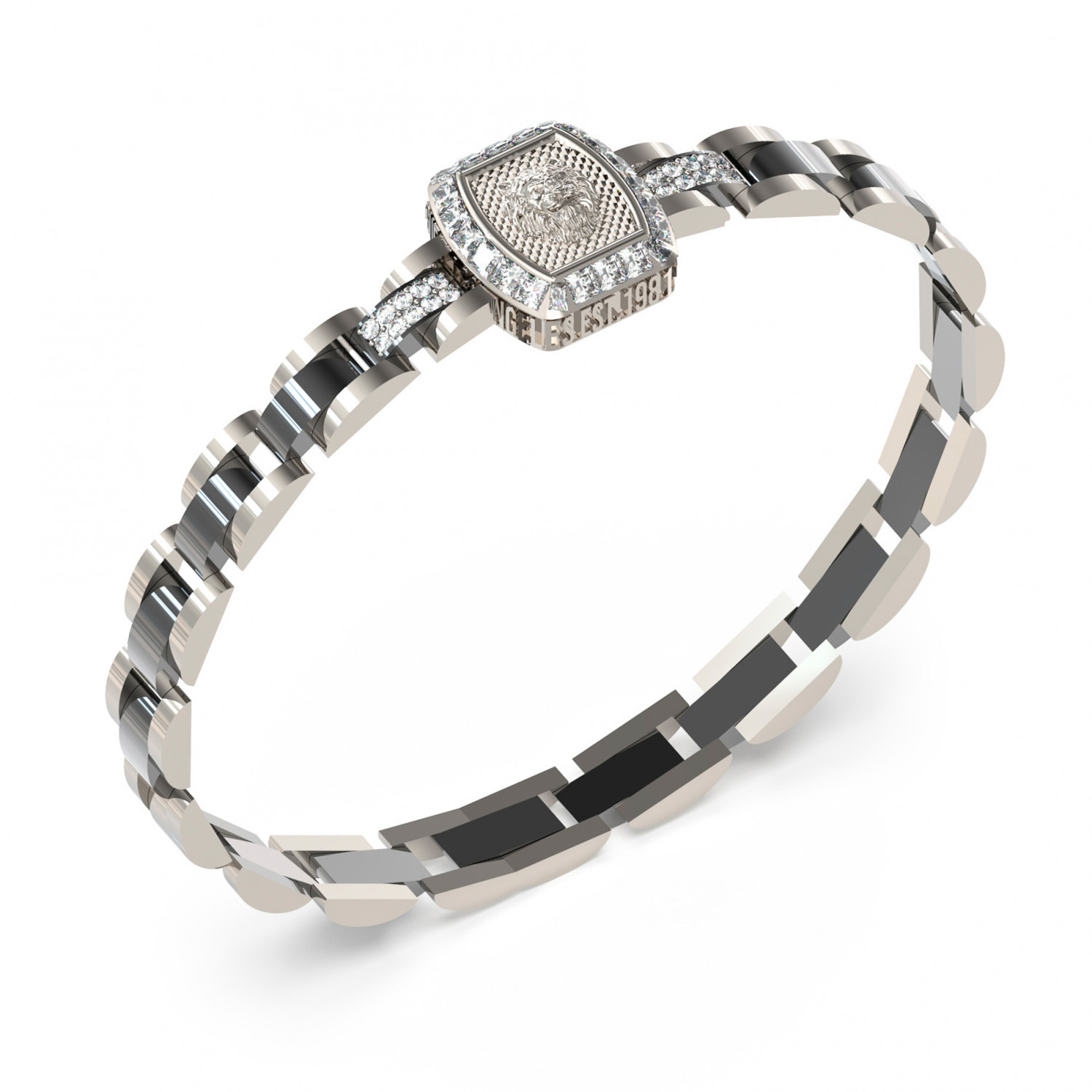 Pánský náramek Guess Ocel 316L 20 cm