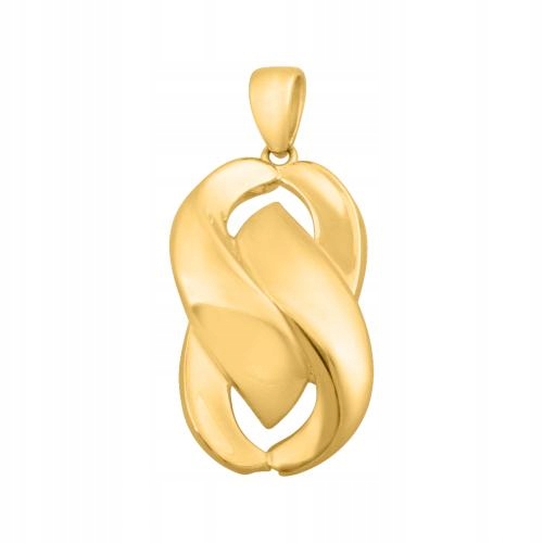 Zlatý Přívěsek 585 s jemným tvarem je ideální pro ni jako dárek