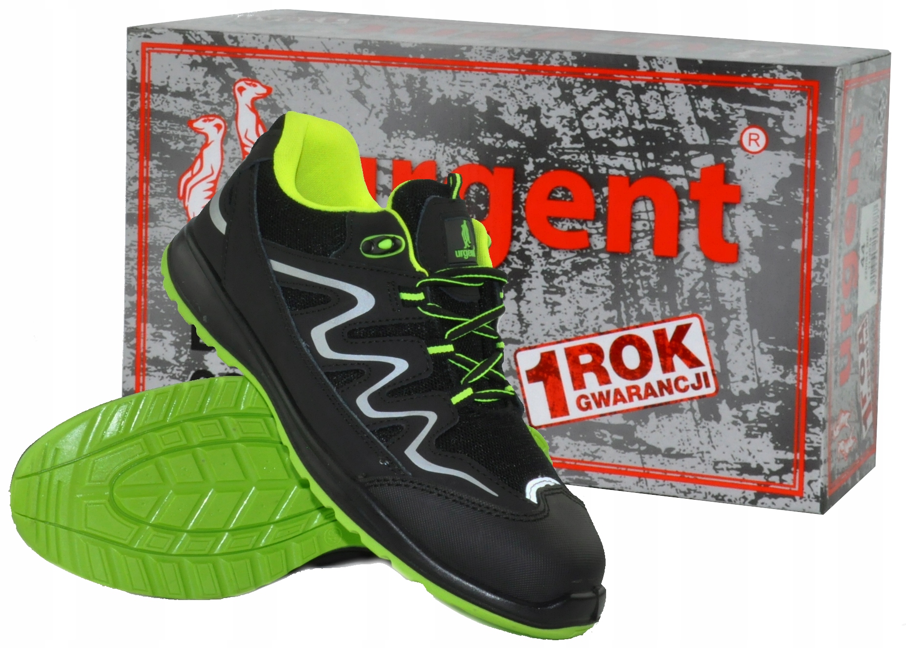 

Lekkie Mocne Półbuty Robocze Urgent 224S1 r.45