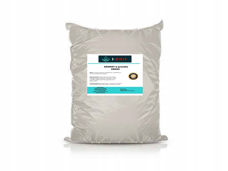 Aroma V Prášku – Potravinářský Kokos Cukrářství 5 Kg