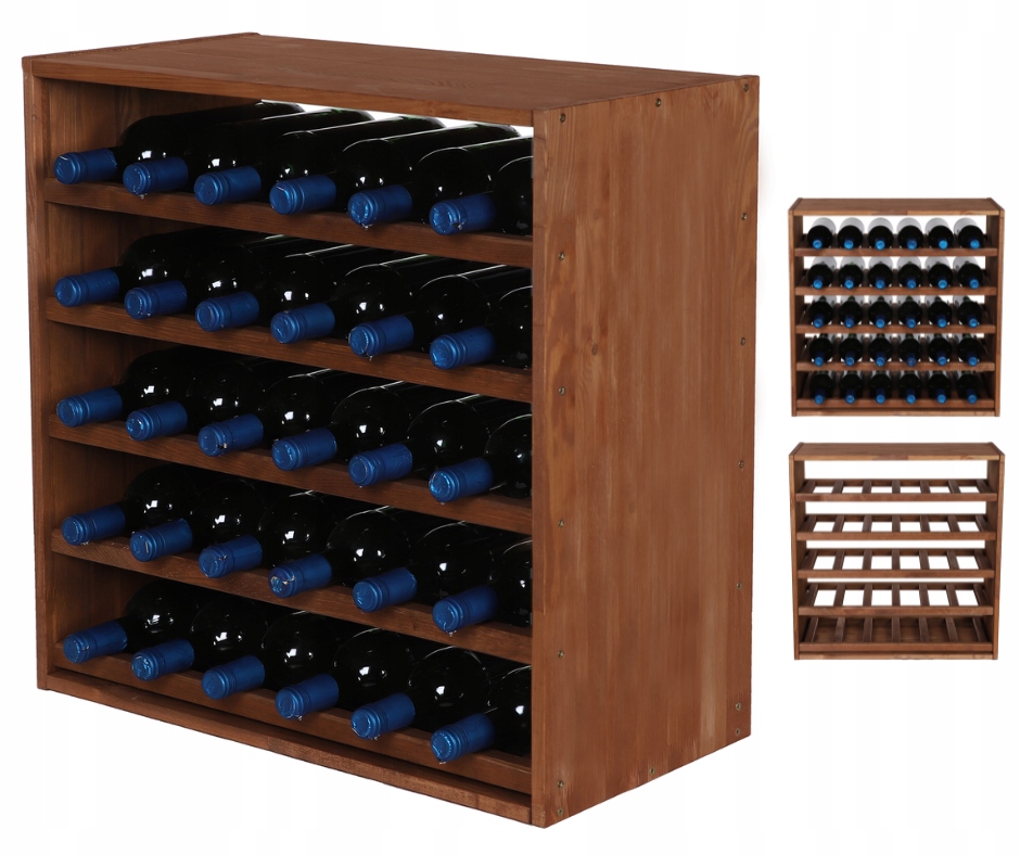 Modulárny stojan na víno RW61(5 Ležni)Bronz Outlet