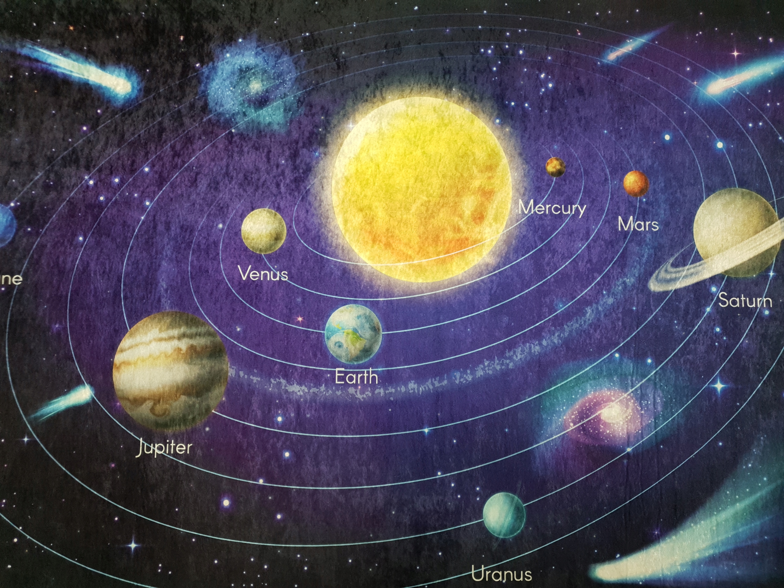 Dywan DIGITAL kosmos planety space ziemia 120x180 Marka dywanypers