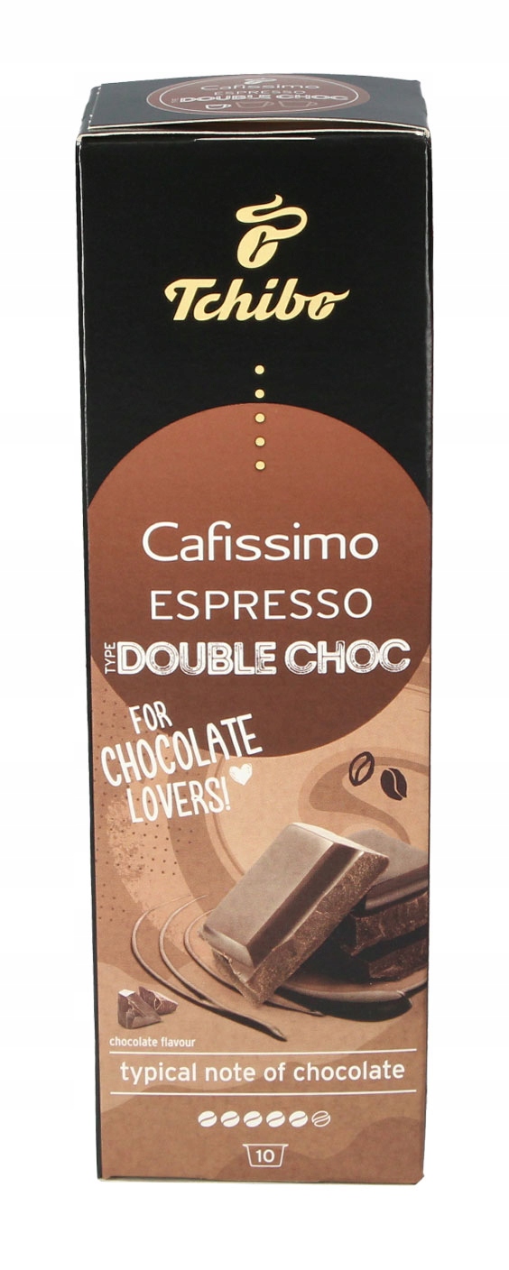 Kawa kapsułki Tchibo Cafissimo Espresso Double Chocolate (10 kapsułek)
