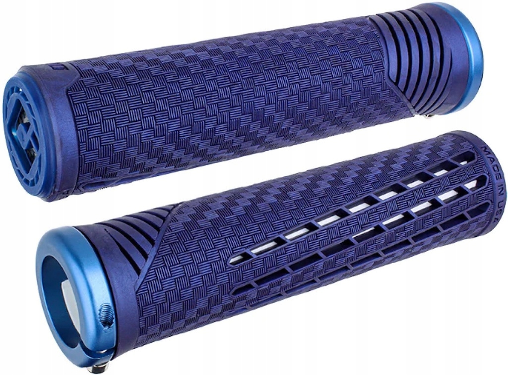Gripy na kolo Odi Gripy Cf V2.1 Lock-On Grips Sapphire Blue granátové 135 mm