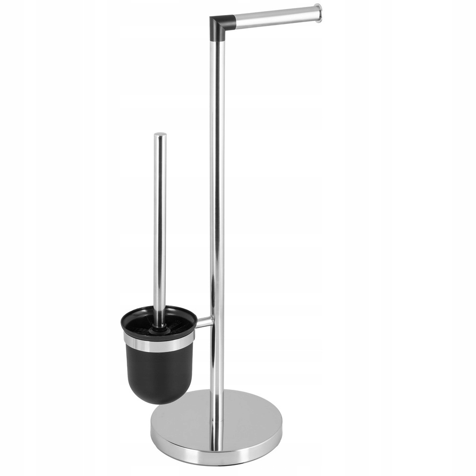 Moderní Loftový Industriální stojan na Wc do koupelny s papírovým kartáčem